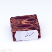 Ring Blank Banksiazapfen rubinrot – Bild 2
