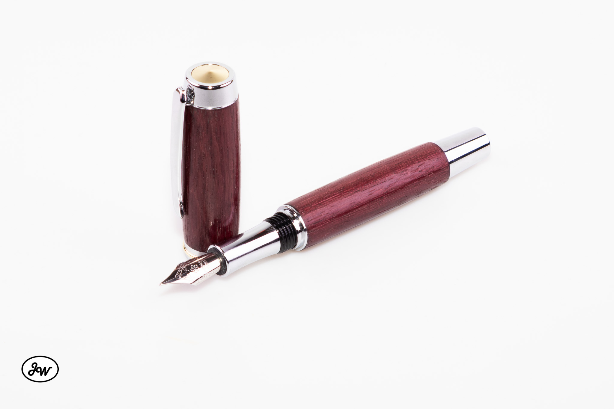 Füller Premium Amaranth / Purpleheart chrome glänzend